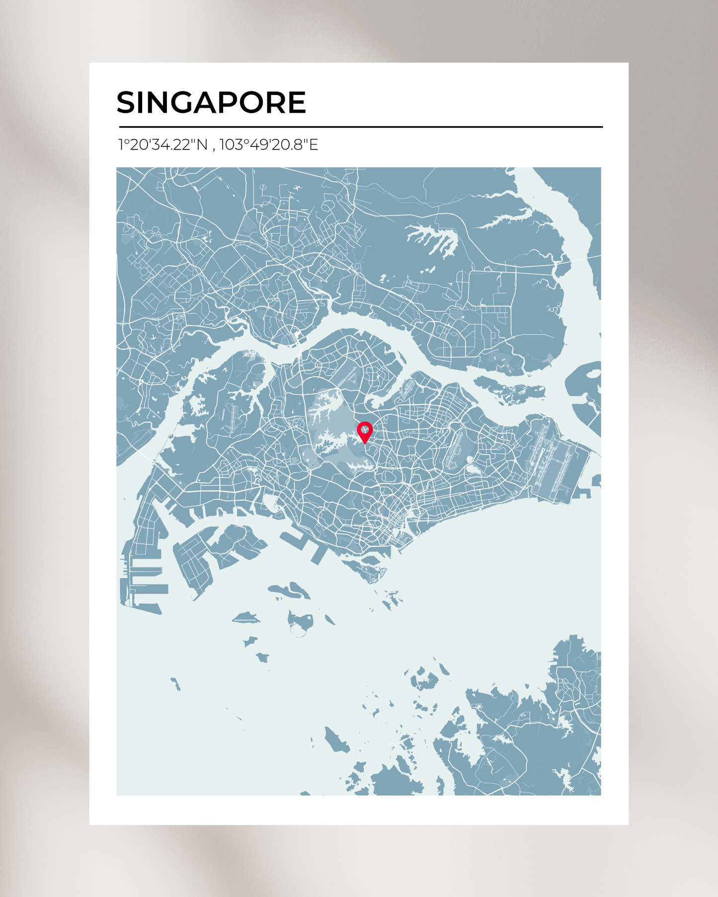 Personalised Map of Singapore