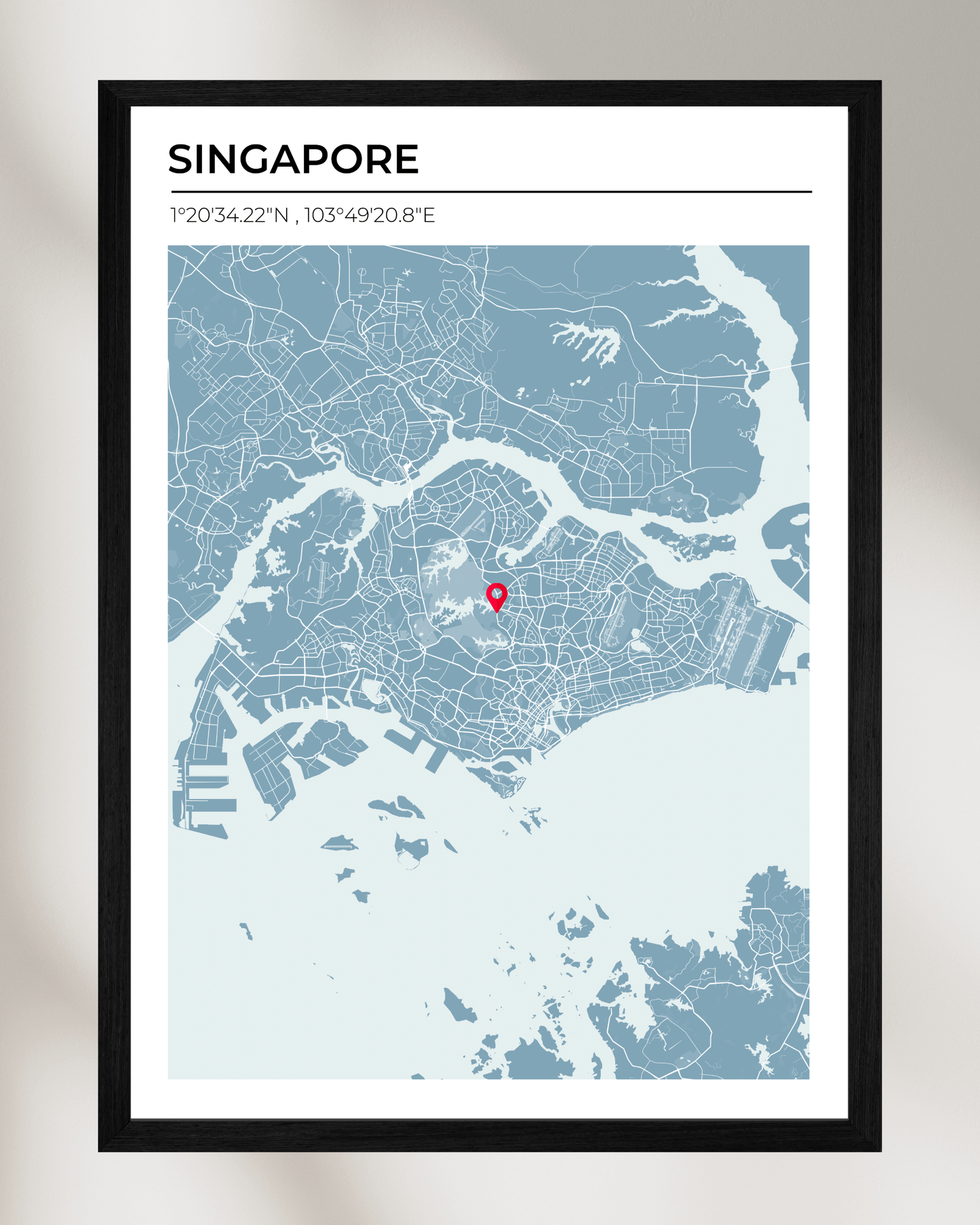 Personalised Map of Singapore