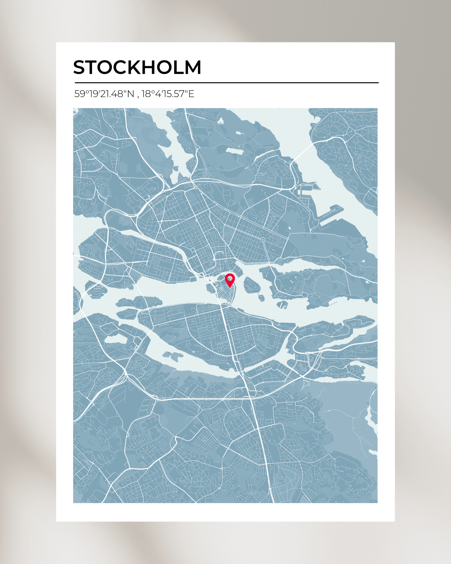 Personalised Map of Stockholm