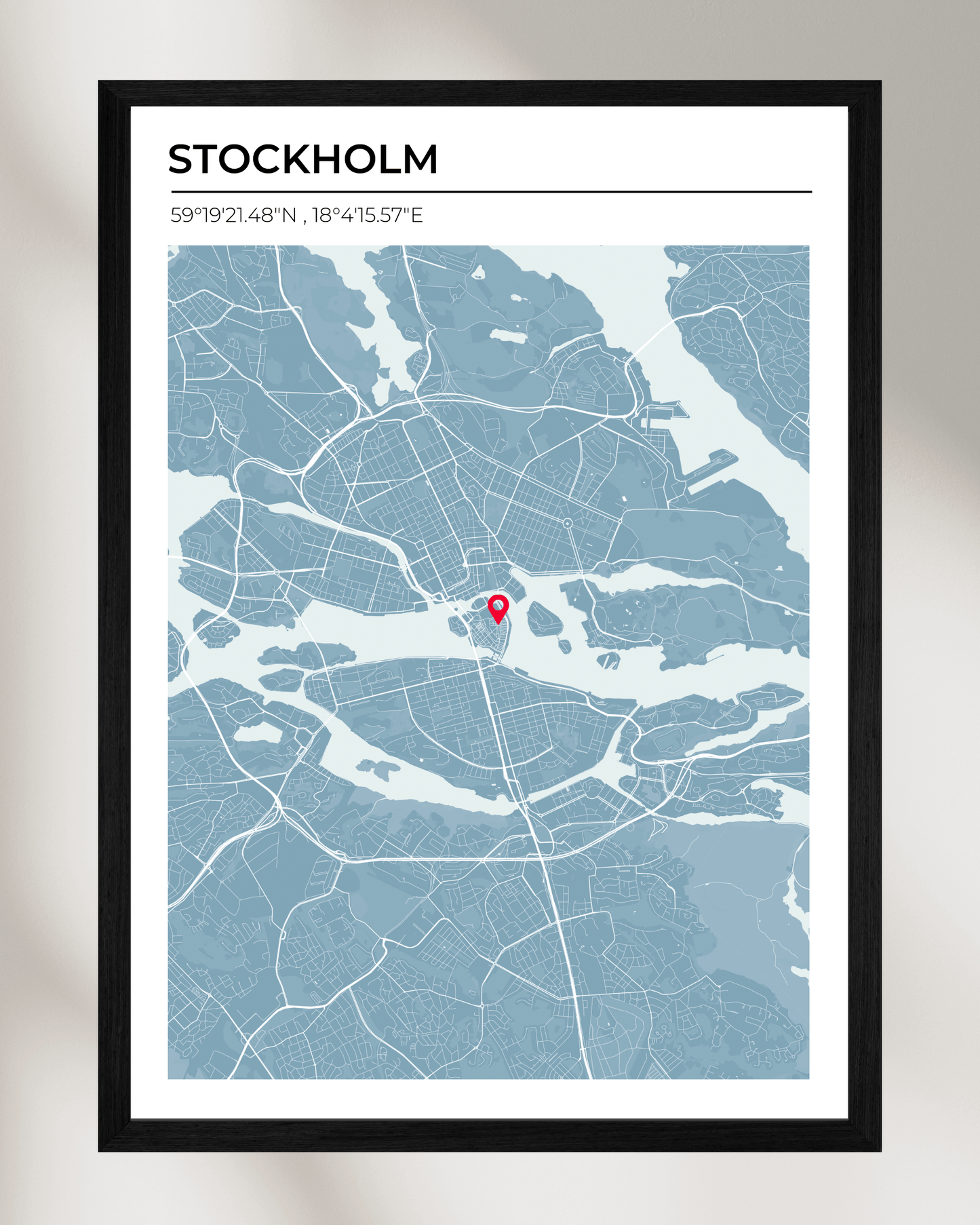 Personalised Map of Stockholm
