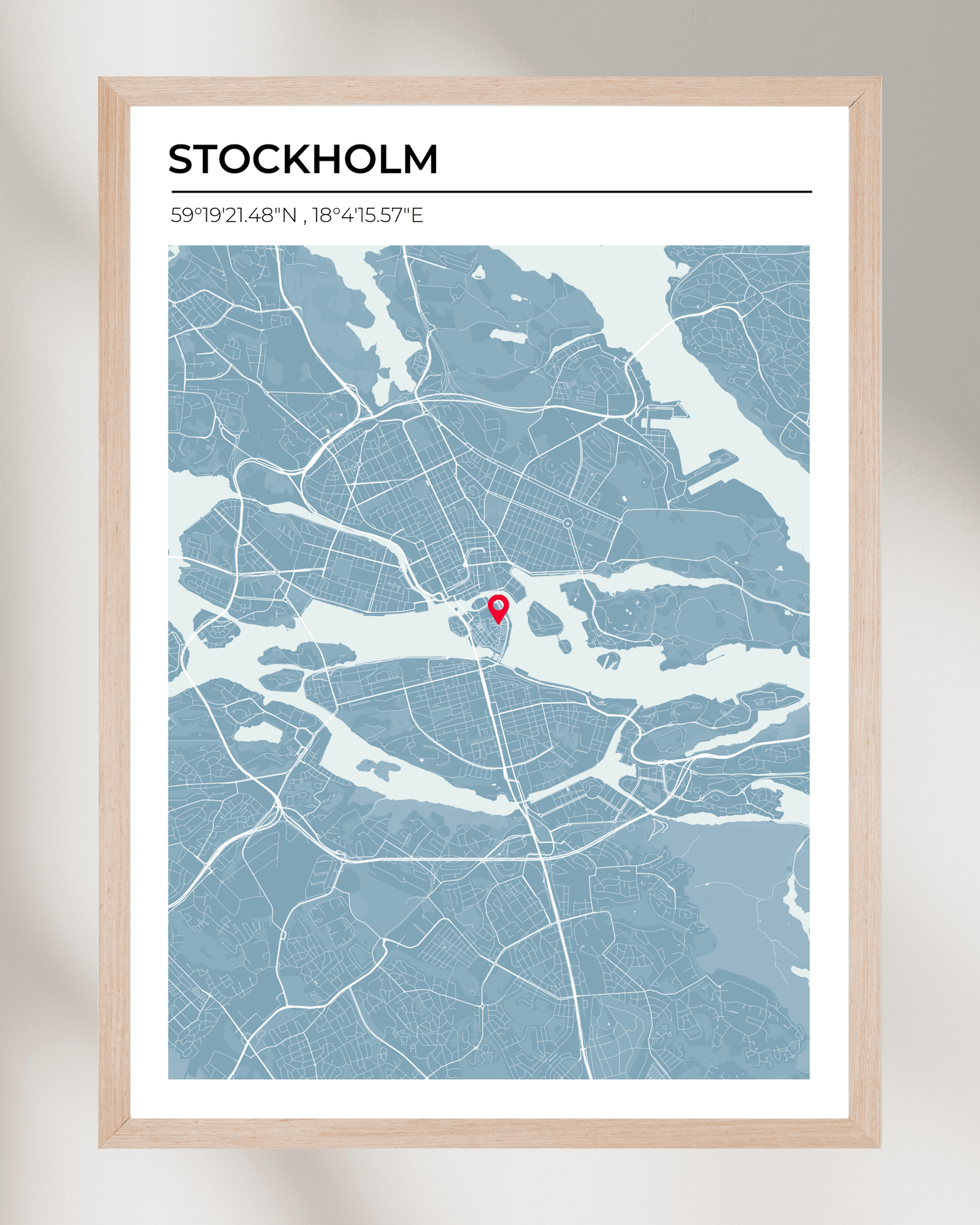 Personalised Map of Stockholm
