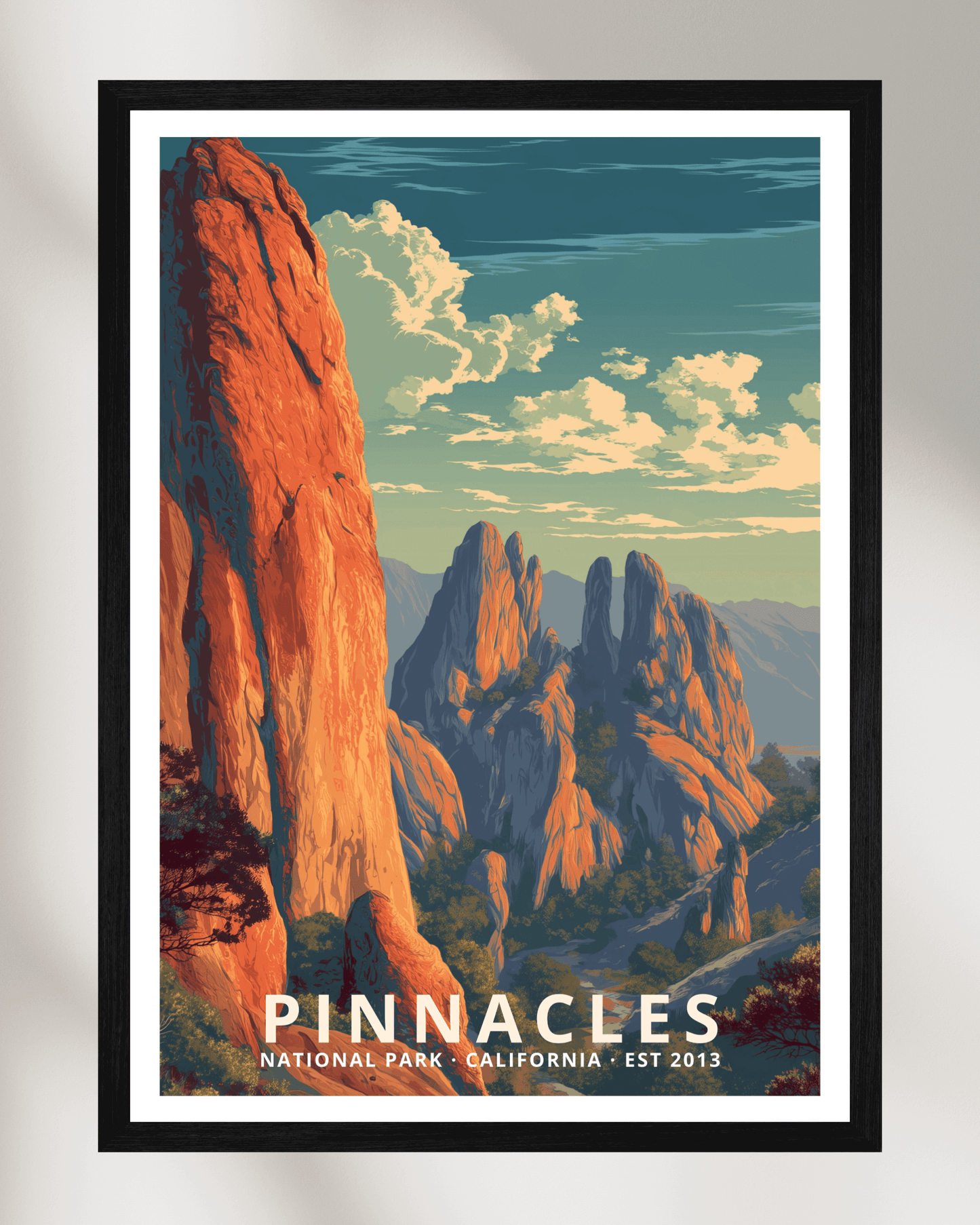 Pinnacles National Park Poster - California, USA