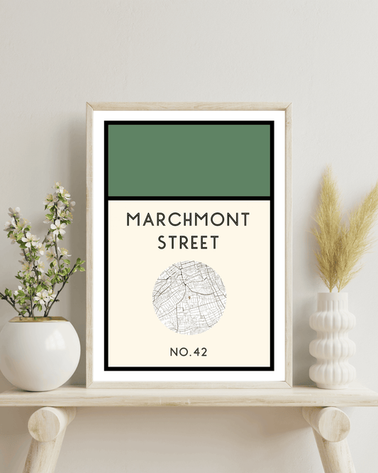 Personalised Street Name Prints