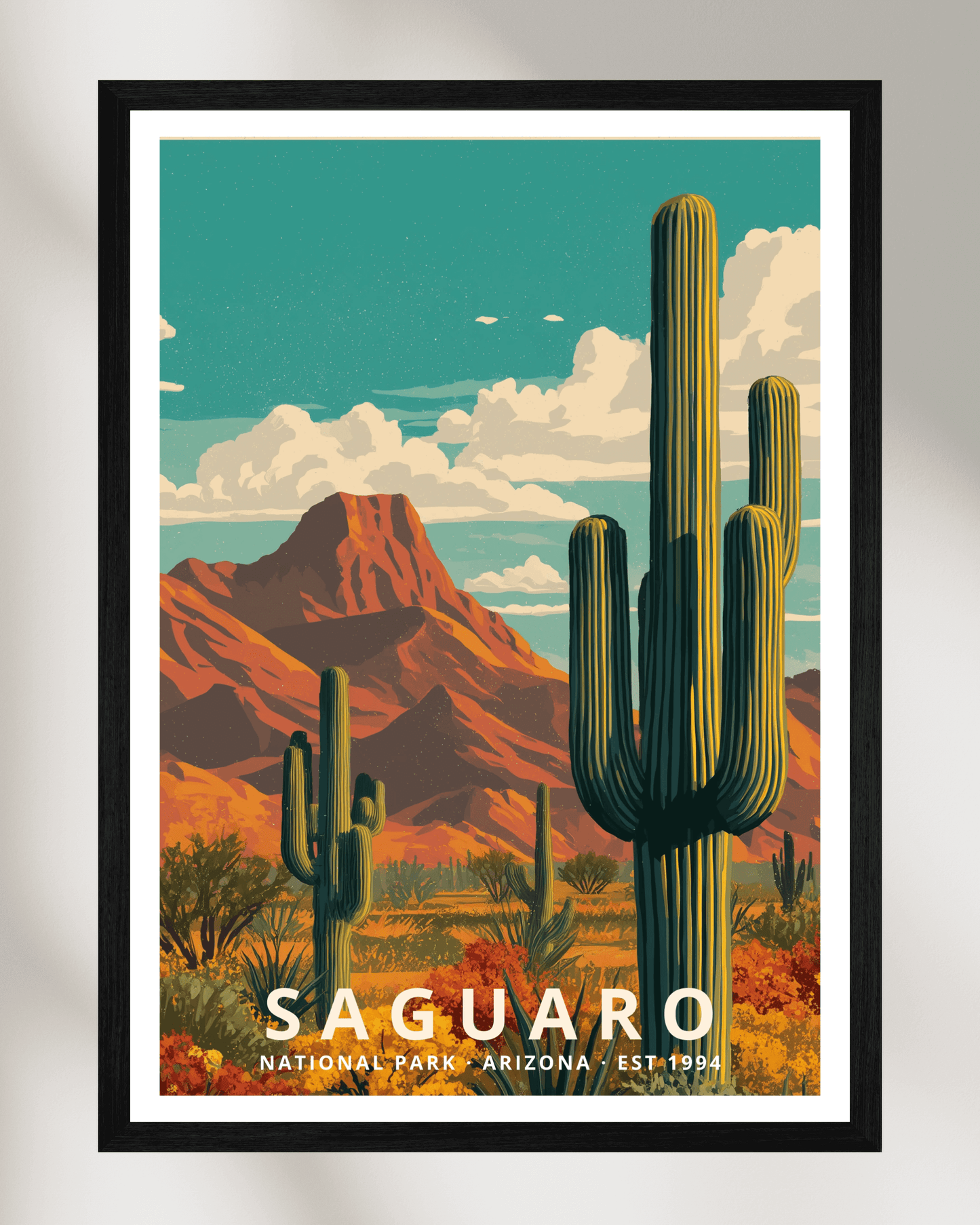 Saguaro National Park Poster - Arizona, USA