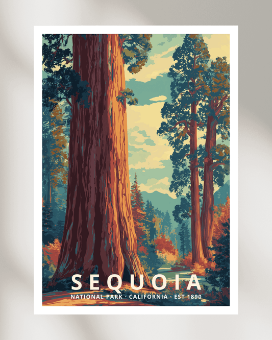 Sequoia National Park Poster - California, USA