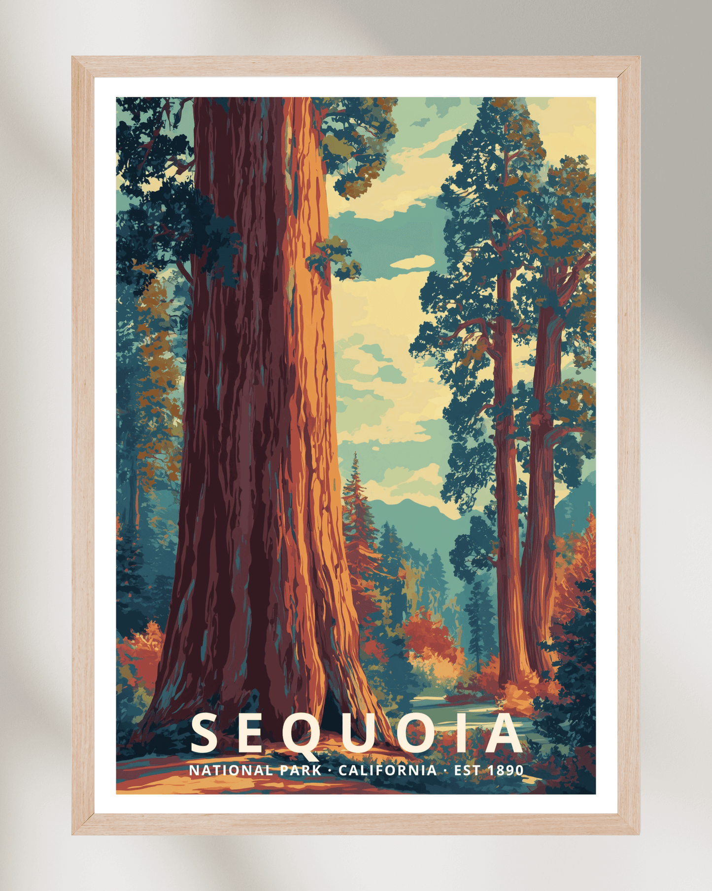 Sequoia National Park Poster - California, USA