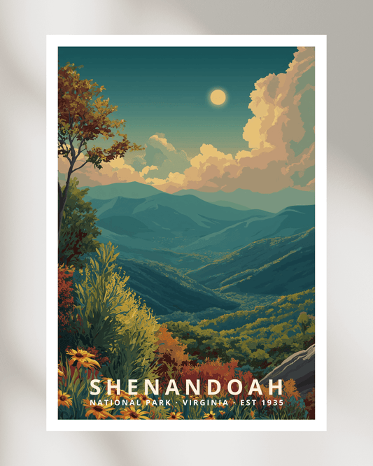 Shenandoah National Park Poster - Virginia, USA