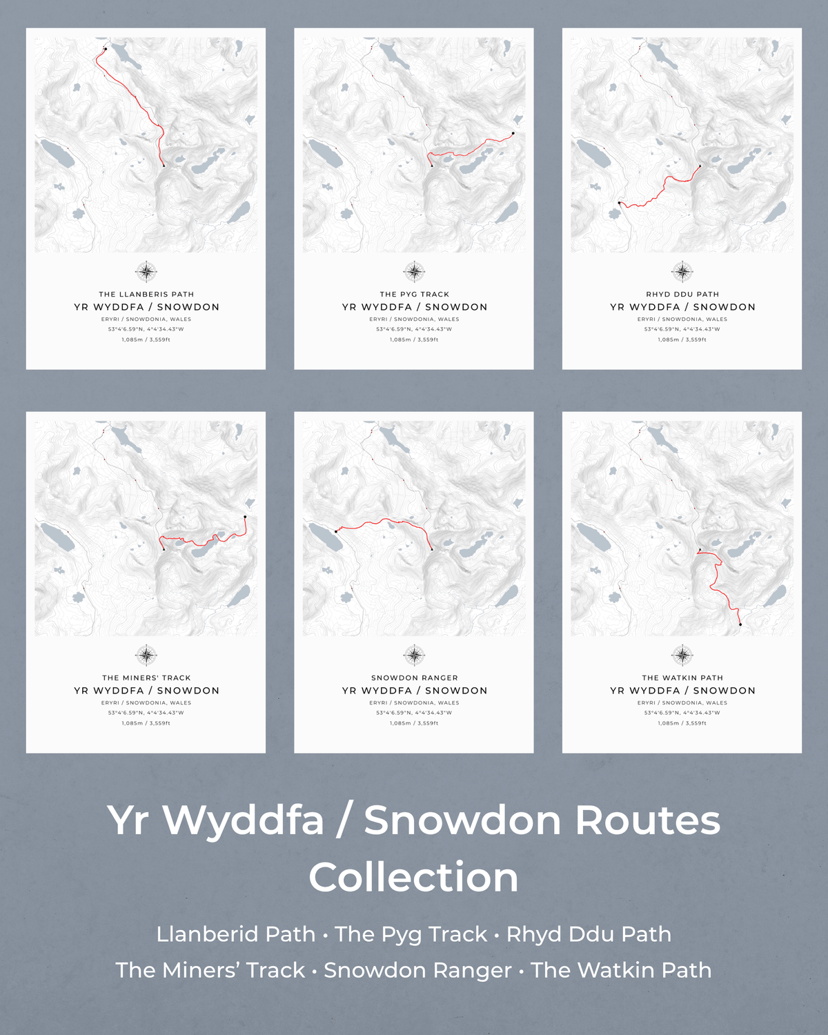 Snowdon Routes