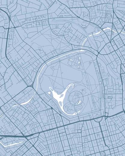 The Regent's Park -  Fine Art Map