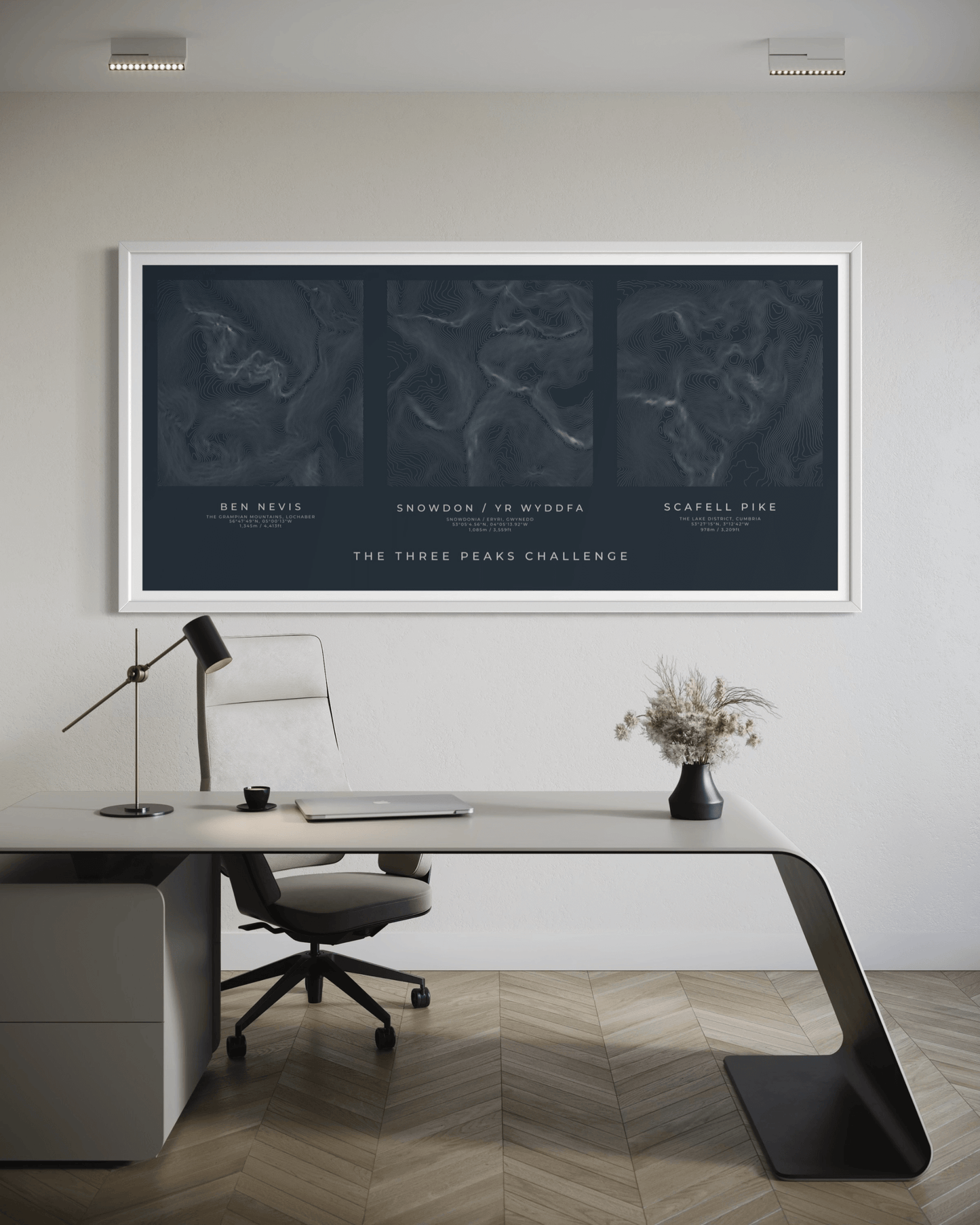 The Three Peaks Challenge - Summit Poster Print