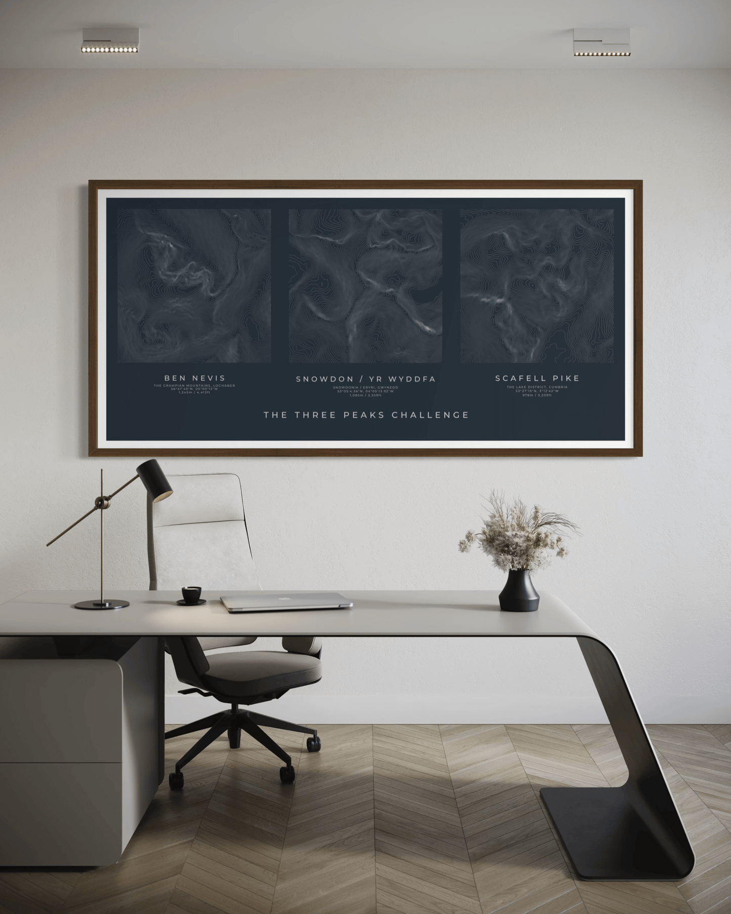 The Three Peaks Challenge - Summit Poster Print
