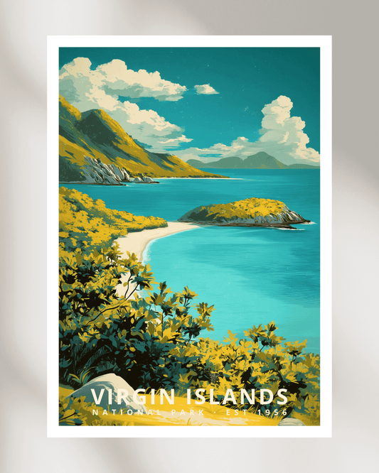 Virgin Islands National Park Poster - USVI
