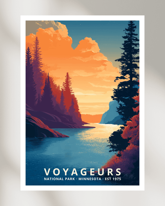 Voyageurs National Park Poster - Minnesota, USA