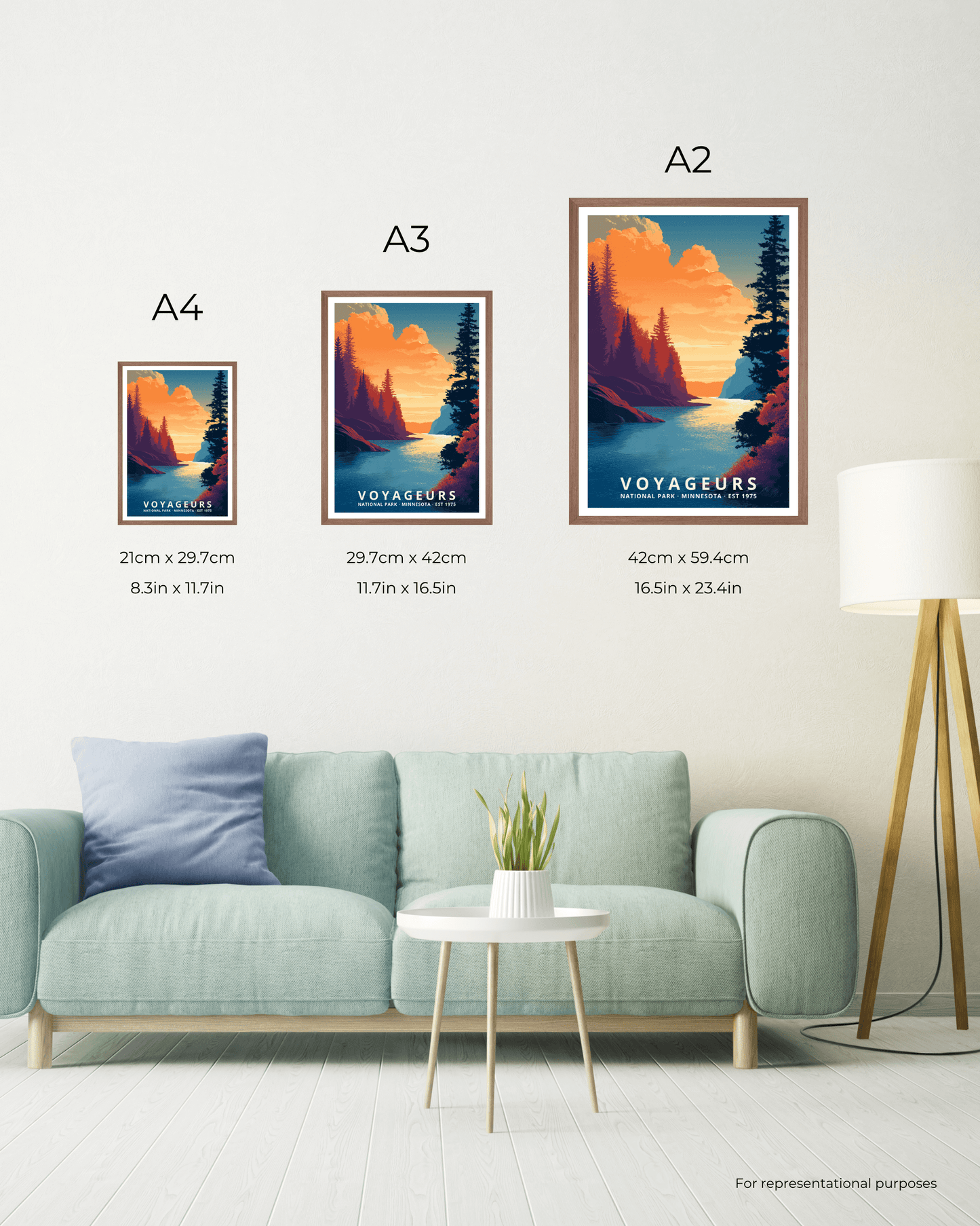 Voyageurs National Park Poster - Minnesota, USA