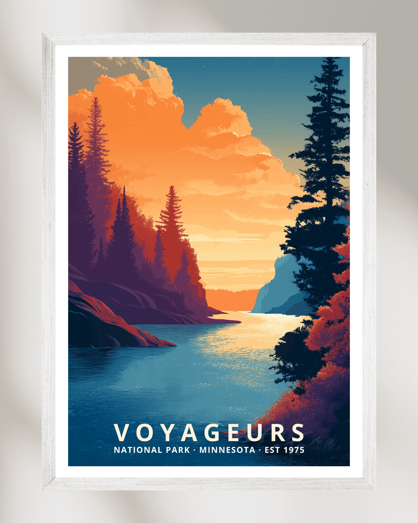 Voyageurs National Park Poster - Minnesota, USA