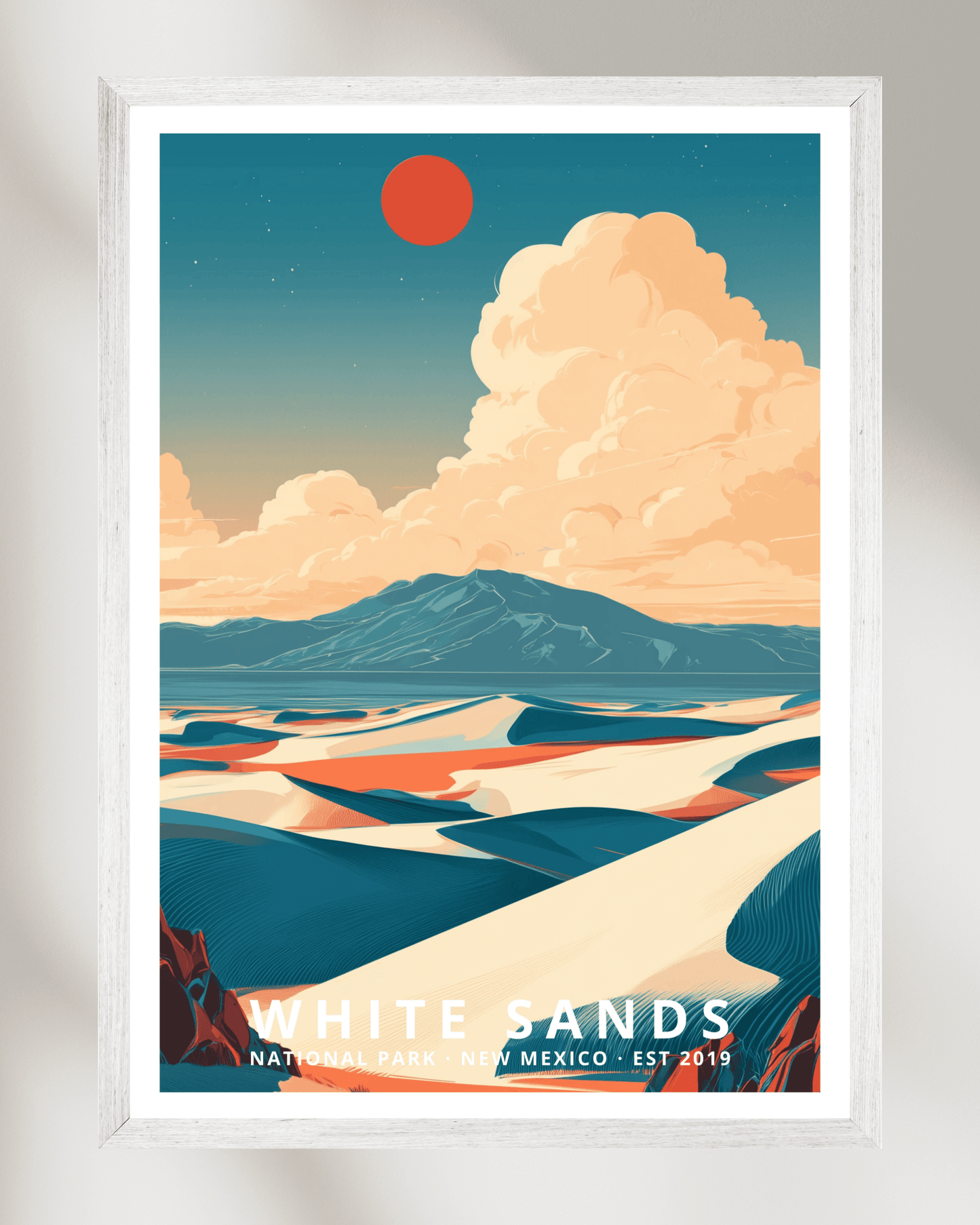 White Sands National Park Poster - New Mexico, USA
