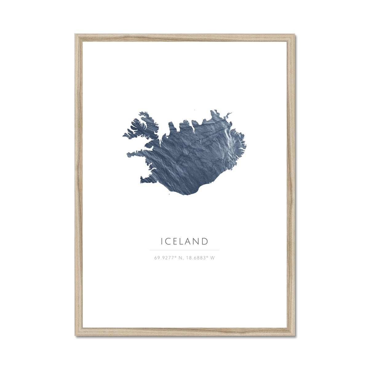 Iceland -  Framed & Mounted Print - For Richard