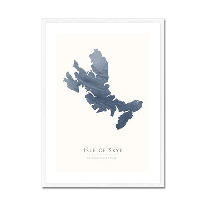 Isle of Skye -  Framed & Mounted Map