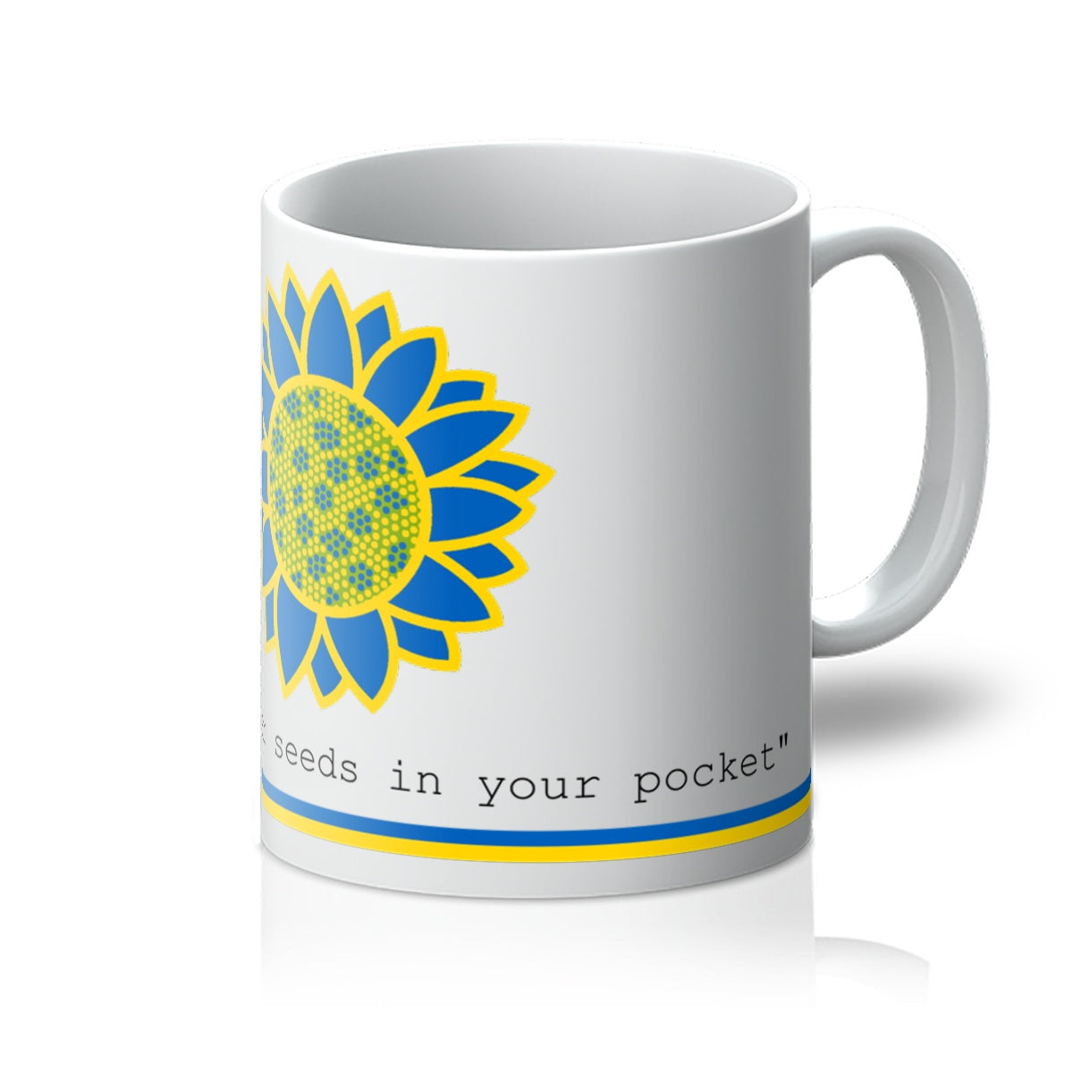 Supporting Ukraine - Sunflowers Mug