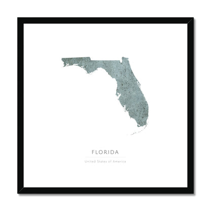 Florida -  Framed & Mounted Map