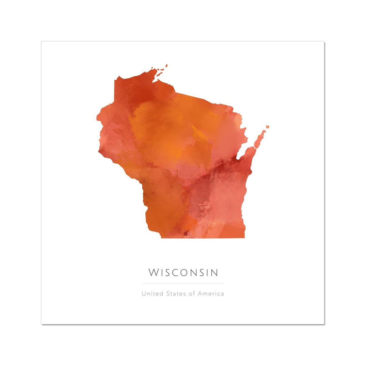 Wisconsin -  Fine Art Print