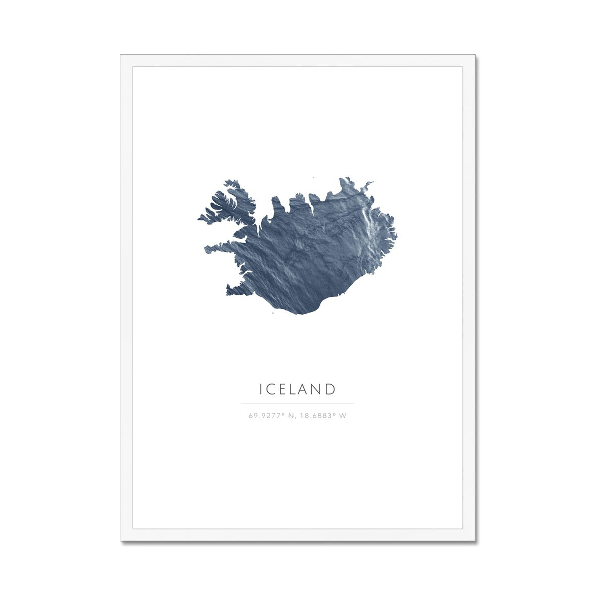 Iceland -  Framed & Mounted Print - For Richard