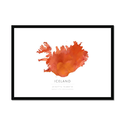 Iceland -  Framed & Mounted Print