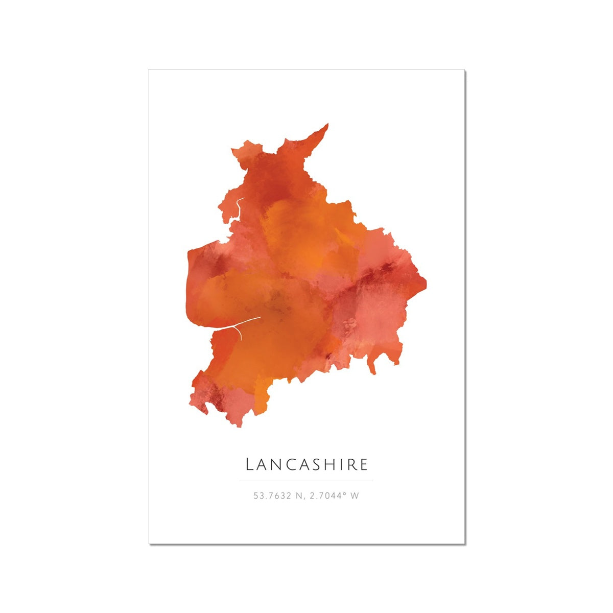 Lancashire -  Fine Art Print
