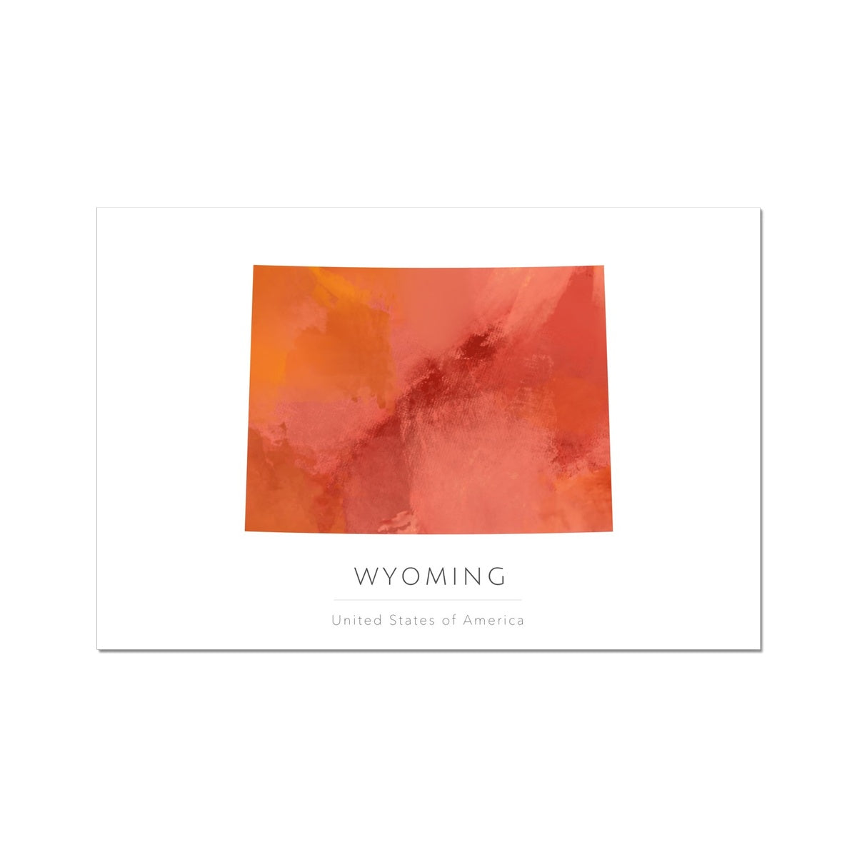 Wyoming -  Fine Art Print