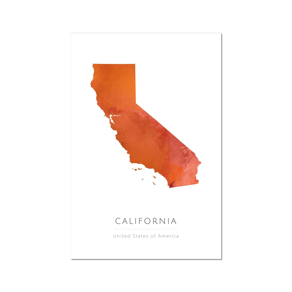 California -  Fine Art Print