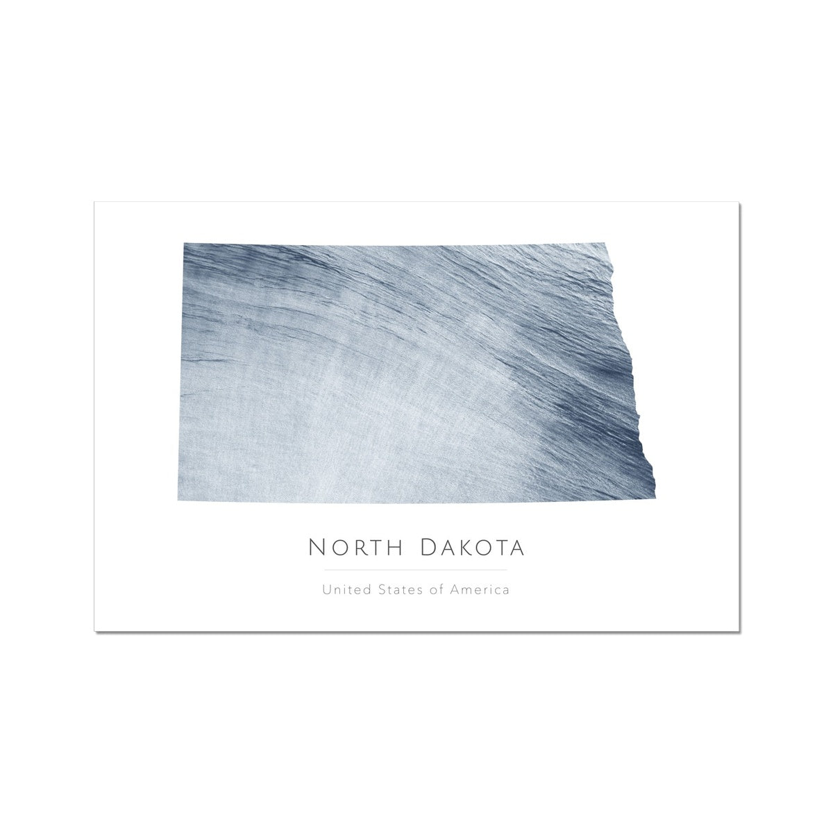 North Dakota -  Fine Art Print