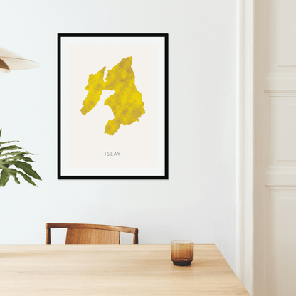 Islay -  Framed & Mounted Map