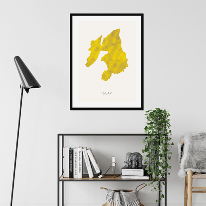 Islay -  Framed & Mounted Map