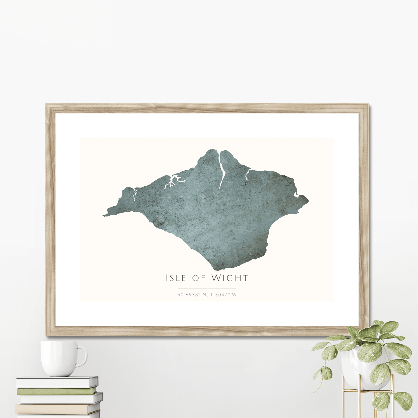 Map of The Isle of Wight -  Fine Art Print