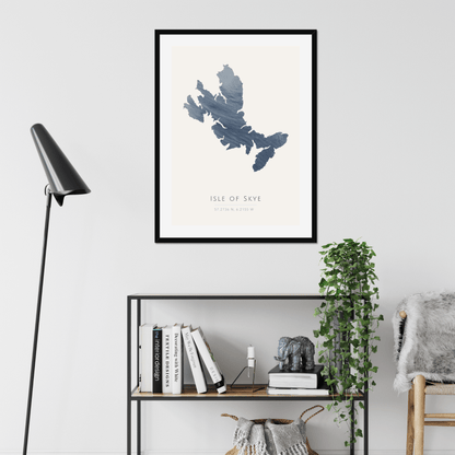 Isle of Skye -  Framed & Mounted Map