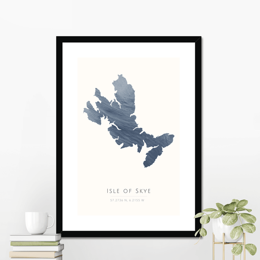 Isle of Skye -  Fine Art Map