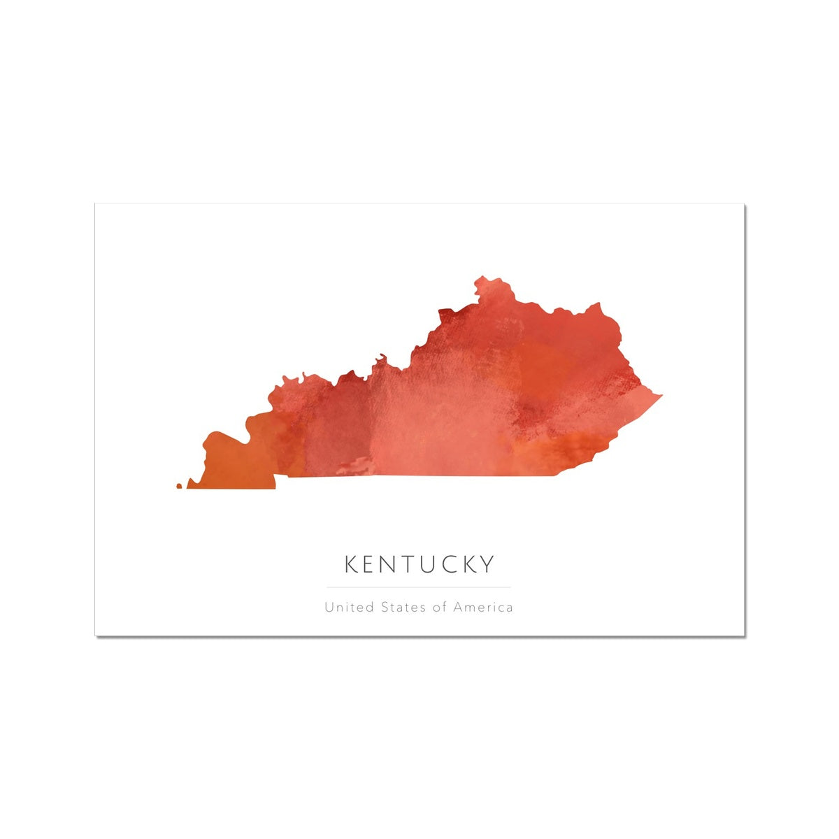 Kentucky -  Fine Art Print