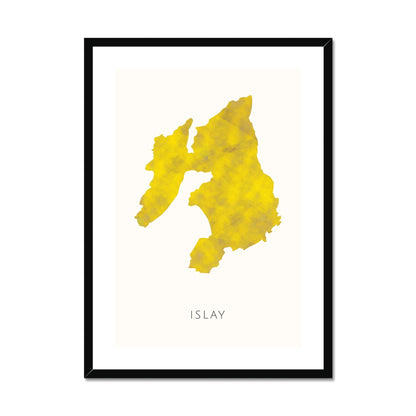 Islay -  Framed & Mounted Map