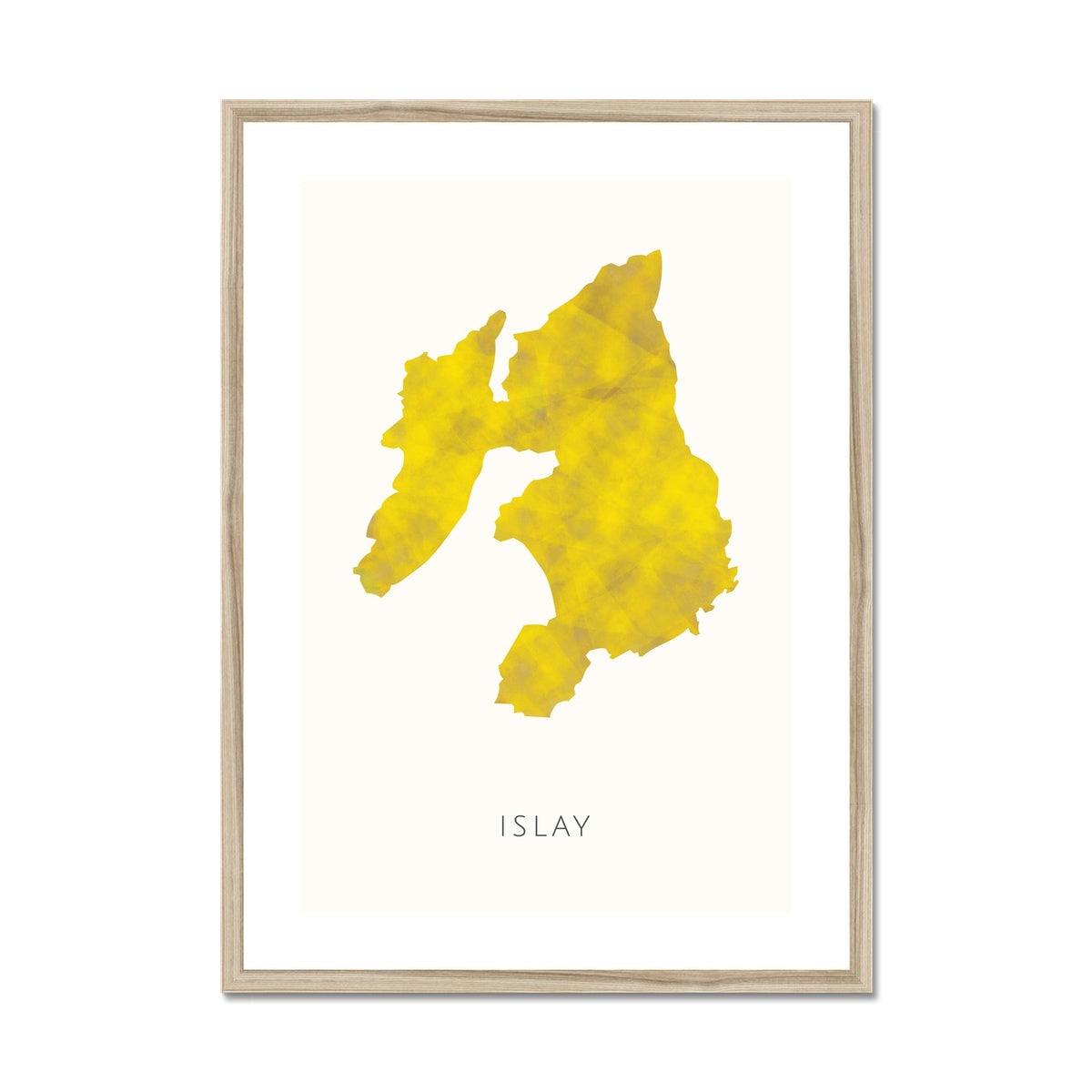 Islay -  Framed & Mounted Map